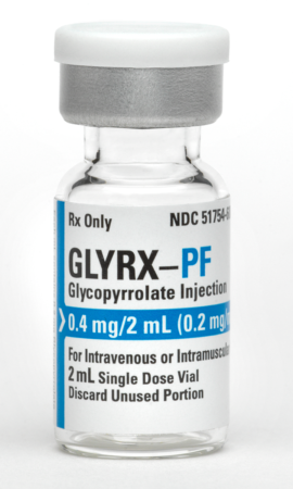 Glyrx-PF, glycopyrrolate Injection 0.4 mg/2 mL (0.2 mg/mL)