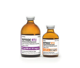 EXELA Pharma Sciences, LLC Receives Approval for NIPRIDE® RTU, (sodium nitroprusside) in 0.9% sodium chloride injection, 10mg / 50mL (200 mcg/mL), the First Ready to Use 200 mcg/mL sodium nitroprusside injection.